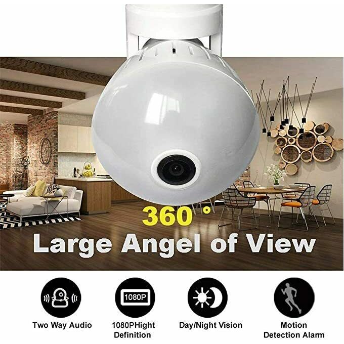 Light Bulb Security Camera - LivinJoyfully365