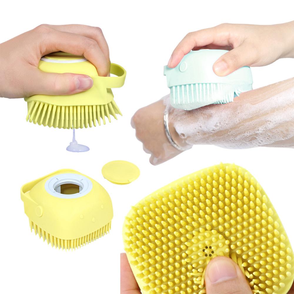 Silicone Bath Massage Soft Brush - LivinJoyfully365