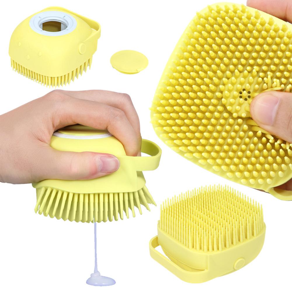 Silicone Bath Massage Soft Brush - LivinJoyfully365