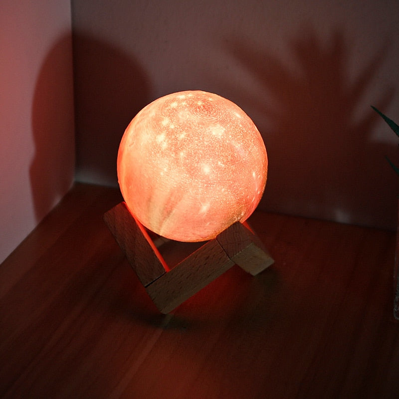 3D Print Moon Lamp