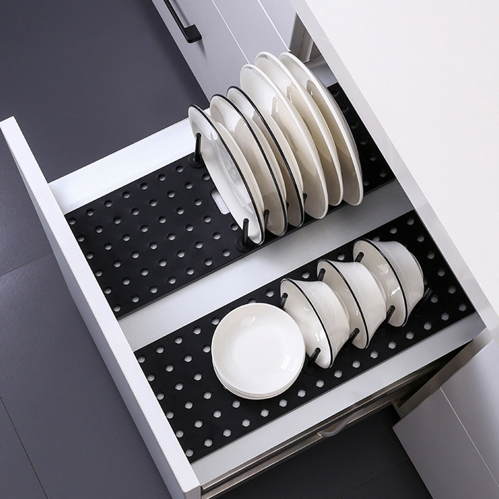 EXPANDABLE KITCHEN DRAWER ORGANIZER