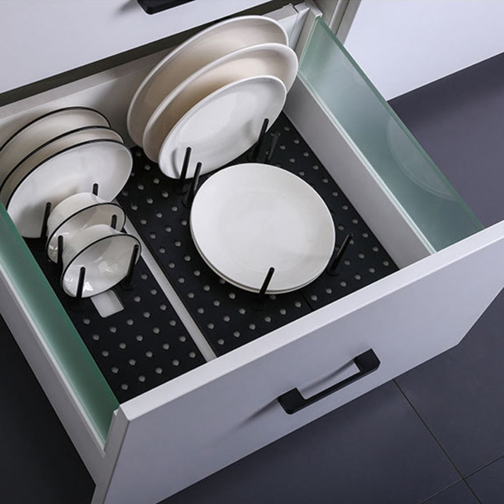 EXPANDABLE KITCHEN DRAWER ORGANIZER