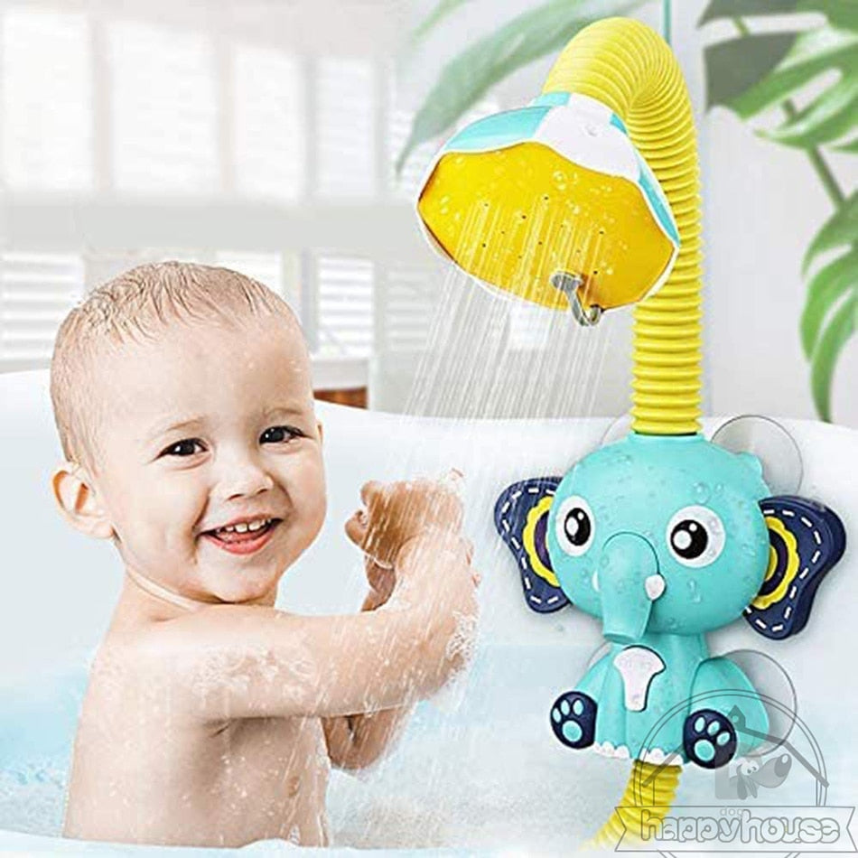 Baby Elephant Sprinkler Bath Toy - LivinJoyfully365