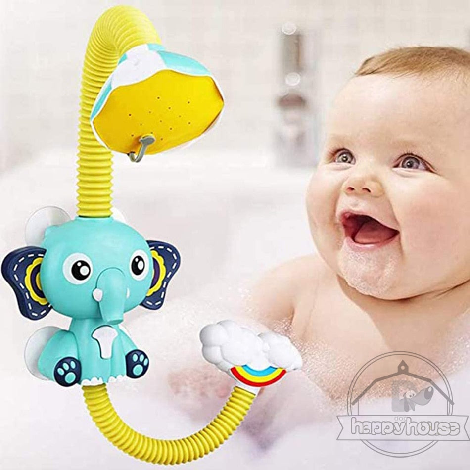 Baby Elephant Sprinkler Bath Toy - LivinJoyfully365