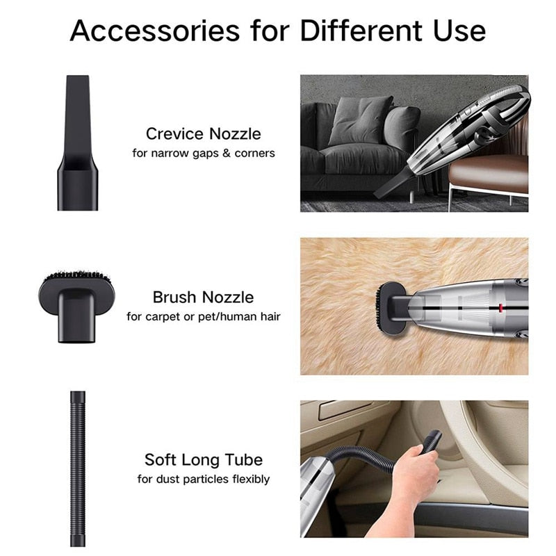 Portable Car Vacuum Cleaner - LivinJoyfully365