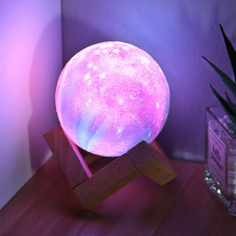 3D Print Moon Lamp