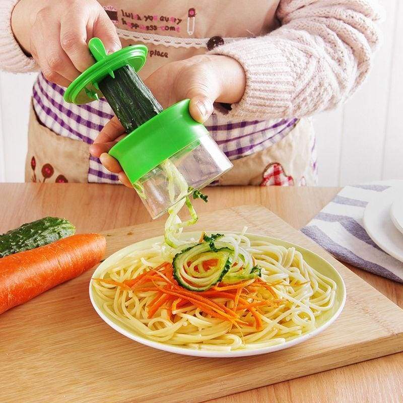 Adjustable Spiral Cutter Grater